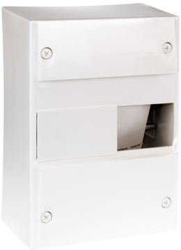 Coffret d'intérieur 8 modules avec bornier terre