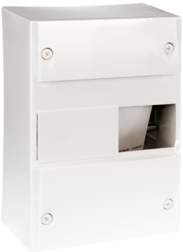 Coffret d'intérieur 8 modules avec bornier terre