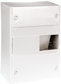 Coffret d'intérieur 8 modules avec bornier terre