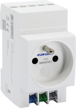 Prise de courant 16A/230V 2P+T modulaire