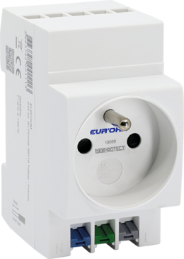Prise de courant 16A/230V 2P+T modulaire