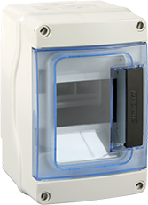 Coffret 4 modules IP65 entr sples