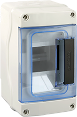 Coffret 3 modules IP65 opercules