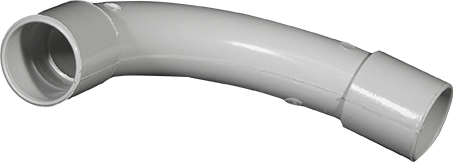 Grande courbe Ø32mm gris