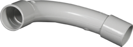 Grande courbe Ø32mm gris
