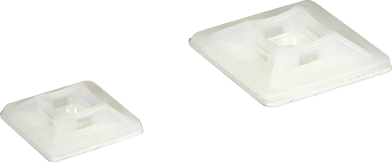 Embase adhésive 5,4 mm blanche