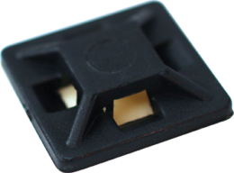 Embase adhésive 4,4 mm noire
