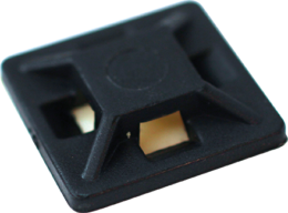 Embase adhésive 4,4 mm noire
