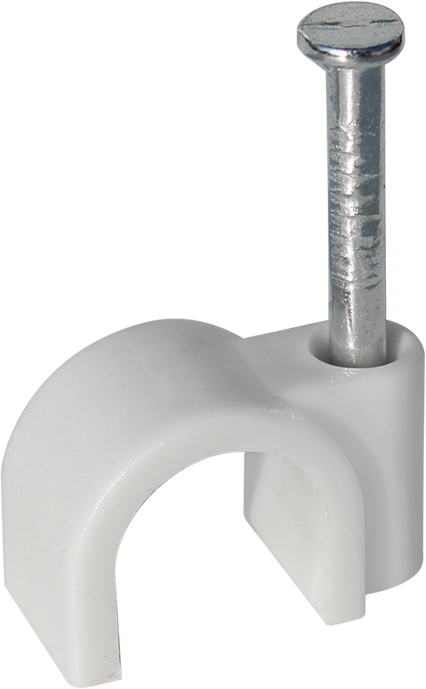 Attache 4mm grise