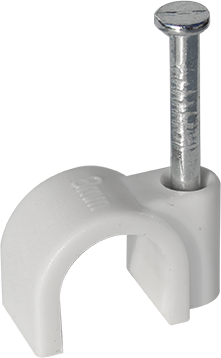 Attache 8mm grise