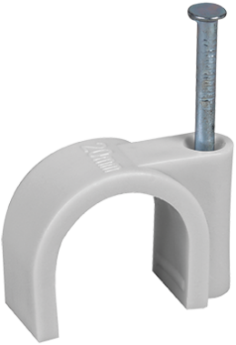 Attache 20mm grise