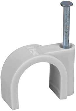 Attache 22mm grise