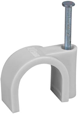 Attache 22mm grise