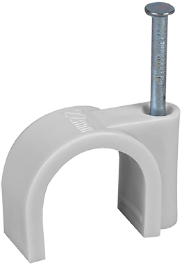 Attache 25mm grise