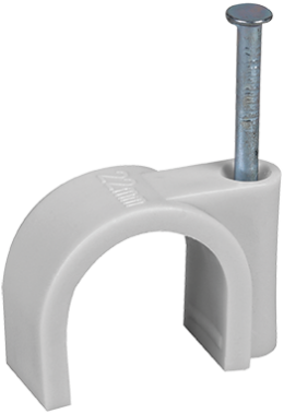 Attache 25mm grise