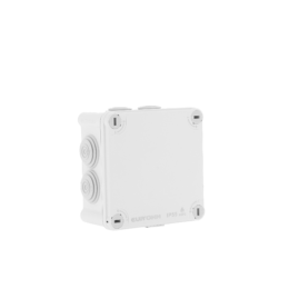 Boite de dérivation IP55mm 105X105X55mm vis 1/4 tour - Membranes étagées - 7 entrées - 960°