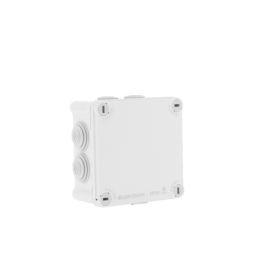 Boite de dérivation IP55mm 105X105X55mm vis 1/4 tour - Membranes étagées - 7 entrées - 960°