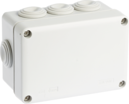 Boite de dérivation IP55 110X80X50mm - Membranes étagées - 8 entrées - 960°