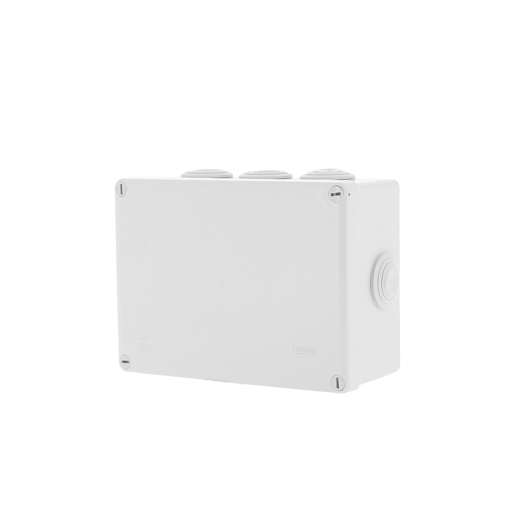 Boite de dérivation IP55 165X120X70mm vis 1/4 tour - Membranes étagées - 8 entrées - 960° - Image 92