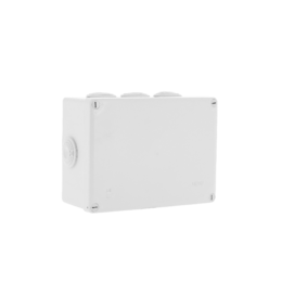 Boite de dérivation IP55 165X120X70mm vis 1/4 tour - Membranes étagées - 8 entrées - 960°
