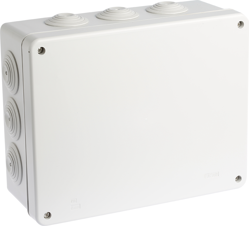 Boite de dérivation étanche IP55 240x190x90mm renforçée anti UV