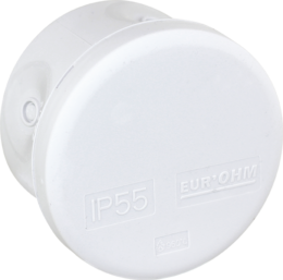 Boite de dérivation éco IP55 ronde d60x40mm  Membranes plates - 4 entrées- 960°