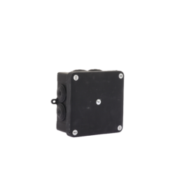 Boite de dérivation IP55 faradisée 100x100x55mm - 7 entrées - 960°