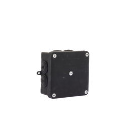 Boite de dérivation IP55 faradisée 100x100x55mm - 7 entrées - 960°