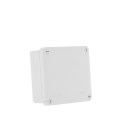 Boite industrielle faces lisses IP55 105x105x55mm - Vis 14 tour - 960°c