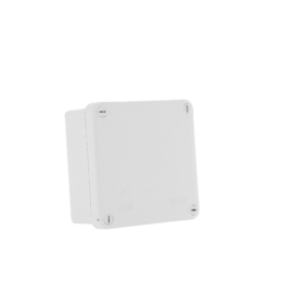 Boite industrielle faces lisses IP55 105x105x55mm - Vis 14 tour - 960°c