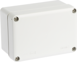 Boite industrielle faces lisses IP55 110x80x50mm  - Vis 14 tour - 960°c