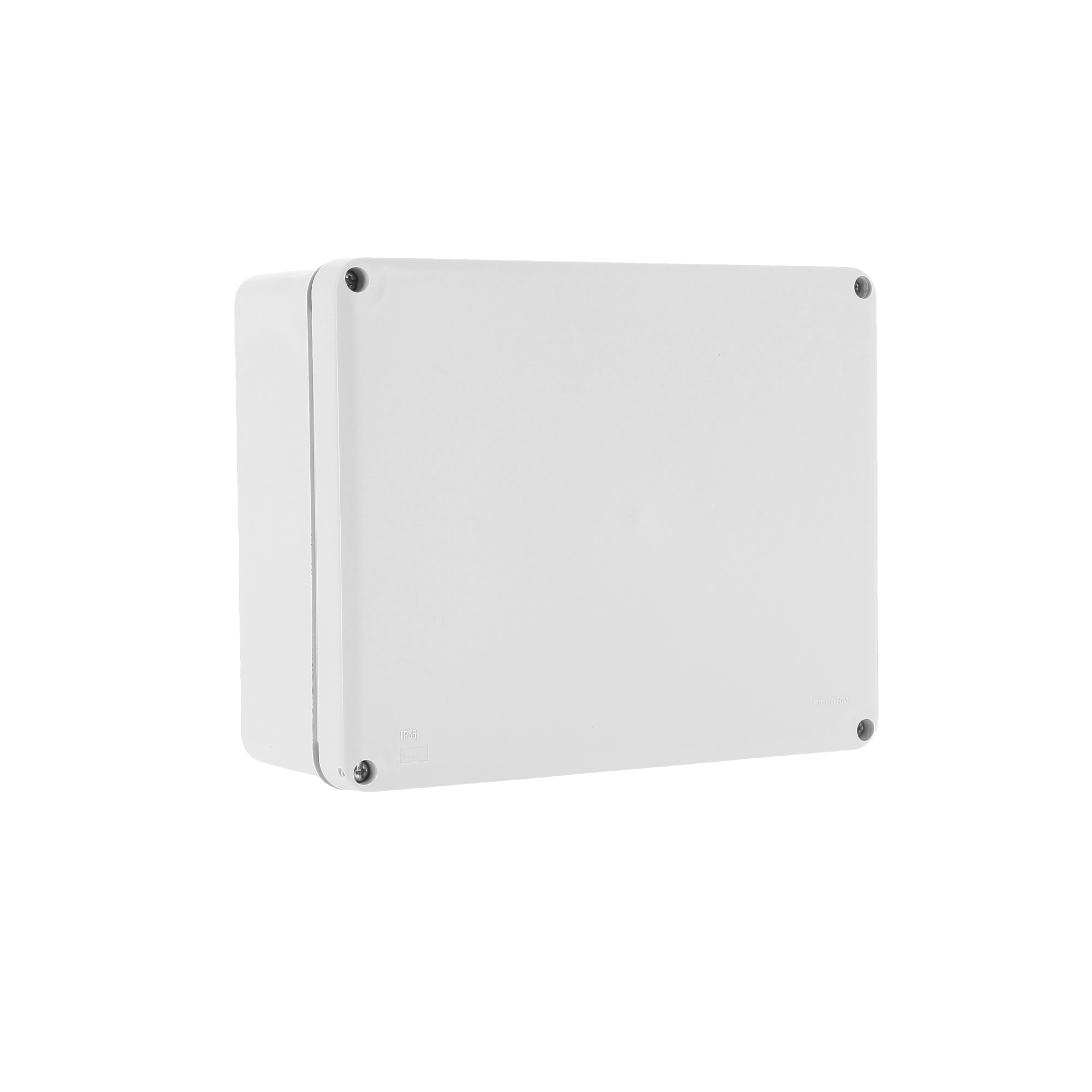 Boite industrielle faces lisses IP55 220x170x85mm - Vis 14 tour - 960°c