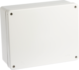 Boite industrielle faces lisses IP55 240x190x90mm - Vis 14 tour - 960°c