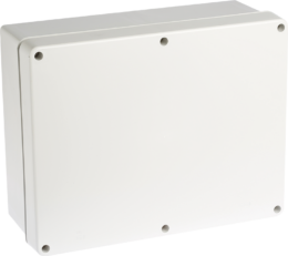 Boite industrielle faces lisses IP55 320x240x120mm Vis 1/4 tour - 960°c