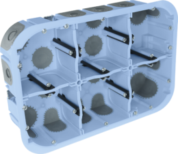 Boite d'appareillage AIR'métic 2x3 positions profondeur 50mm