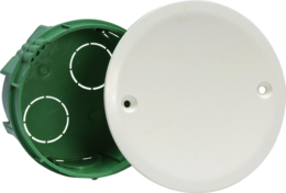 Boite de dérivation encastrée Ø60x40mm pour maconnerie