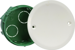 Boite de dérivation encastrée Ø60x40mm pour maconnerie