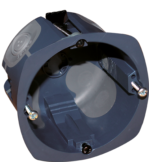 Boite d'appareillage Air'métic 1 poste Ø67/68x40mm multimatériaux