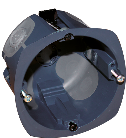 Boite d'appareillage Air'métic 1 poste Ø67/68x40mm multimatériaux