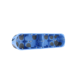 Boite d'appareillage AIR'metic 4 postes profondeur 50mm entraxe 71mm pour cloisons creuses
