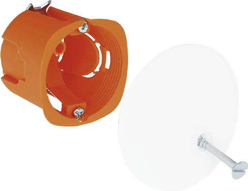 Boite d'applique non DCL Ø40mm pour plaque de platre