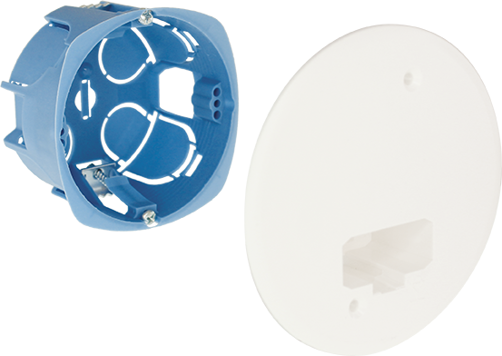 Boite applique DCL Ø67/68mm pour plaque de platre