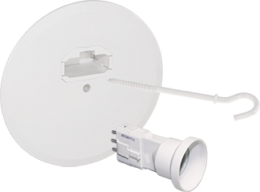 Kit Finition Piton 85mm + Couvercle Diamètre 120mm + Fiche Douille E27