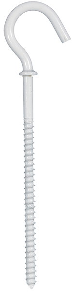 Piton blanc Longueur 60 mm