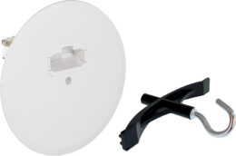 Kit accessoire de fixation luminaire + couvercle DCL Ø120mm
