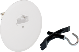 Kit accessoire de fixation luminaire + couvercle DCL Ø120mm