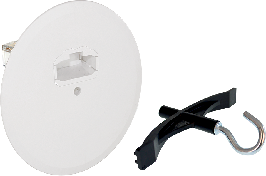 Kit accessoire de fixation luminaire + couvercle DCL Ø120mm