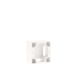 Cadre 75x75mm pour installation en saillie des sorties de cable 16/20A 60091 et 60097  , ou des prises 20A 60095 et 60096