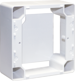 Cadre 100x100mm pour installation en saillie de la sortie de cable 32A référence 60092  , ou des prises 20A 60283 et 60284 75x75mm