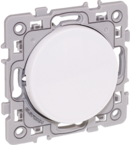 SQUARE Va et vient 10A blanc